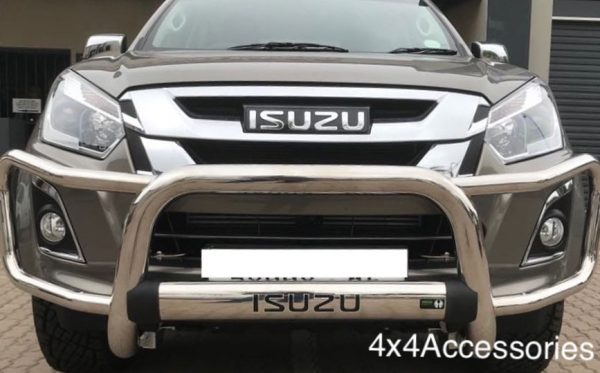 Isuzu Stainless Steel Wrap-around Nudgebar - 4x4 Accessories